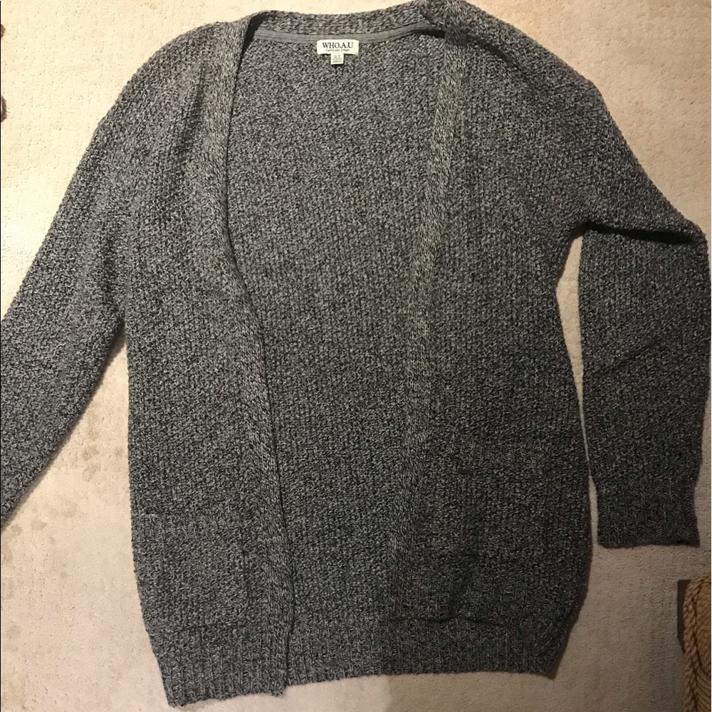WHO.A.U sweater cardigan